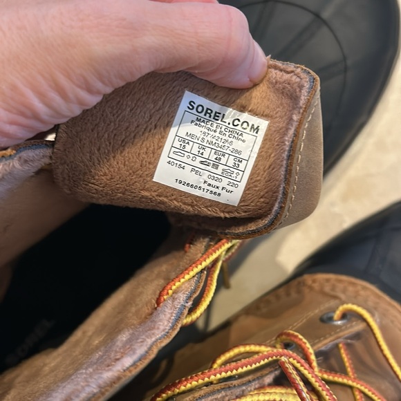 Men’s Sorel Boots NWT - Picture 5 of 10